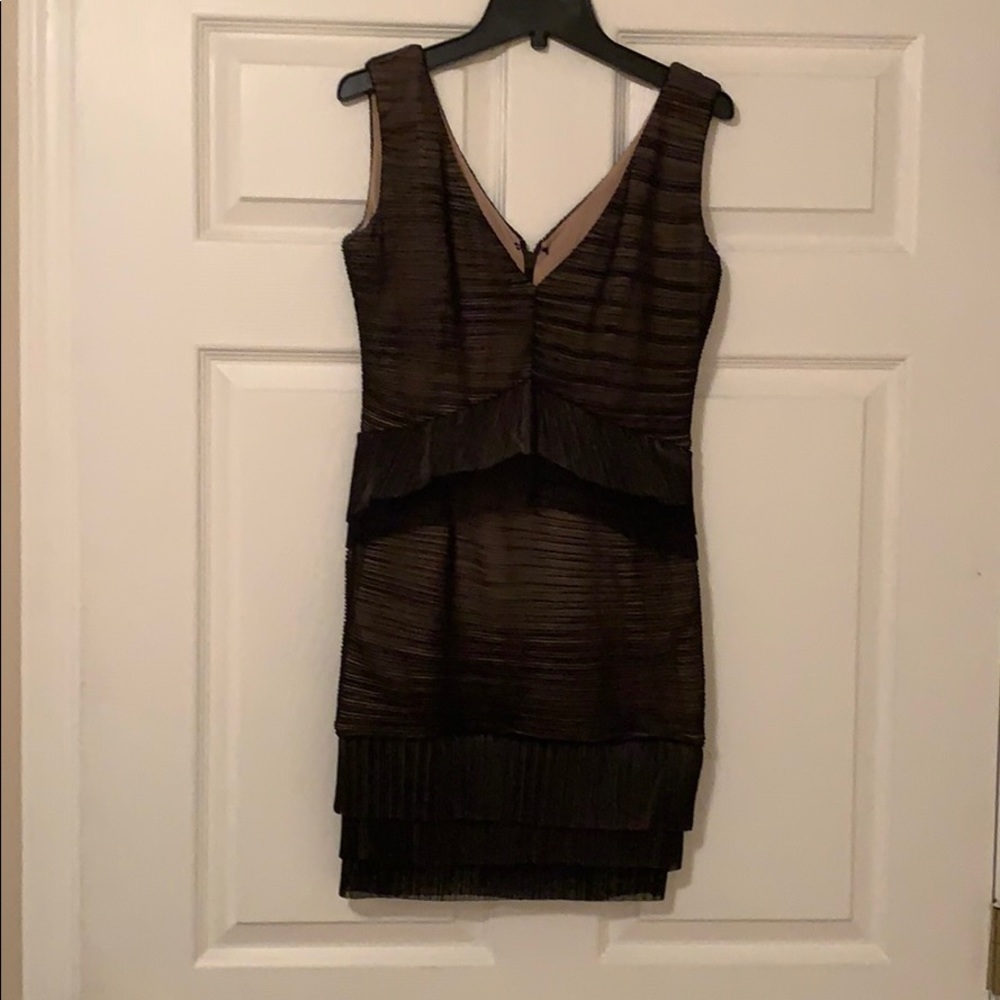 BCBG Brand New Black/Nude Dress